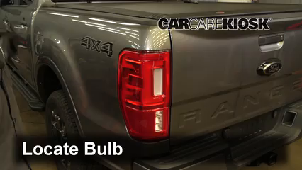 2021 Ford Ranger XLT 2.3L 4 Cyl. Turbo Crew Cab Pickup Lights Reverse Light (replace bulb)